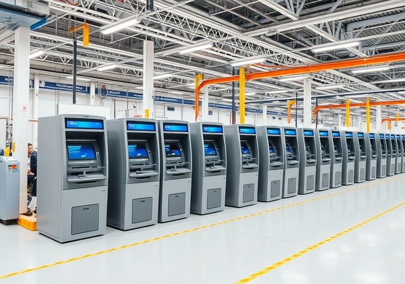 Cómo se fabrica un cajero automático